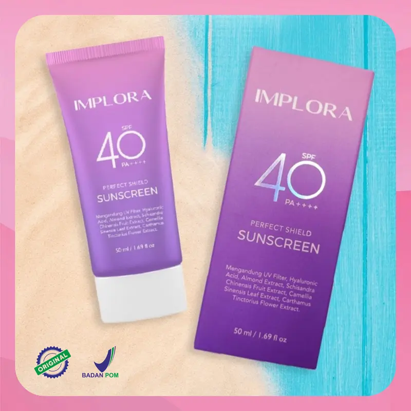 IMPLORA SUNSCREEN SPF 40PA++++ 50ml 1