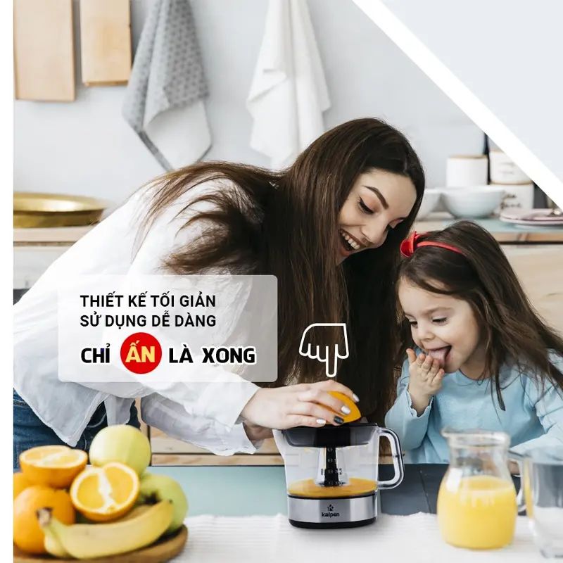 Máy Vắt Cam Kalpen CJK-2681 Bảo hành 2 năm - Xay Sinh Tố 1