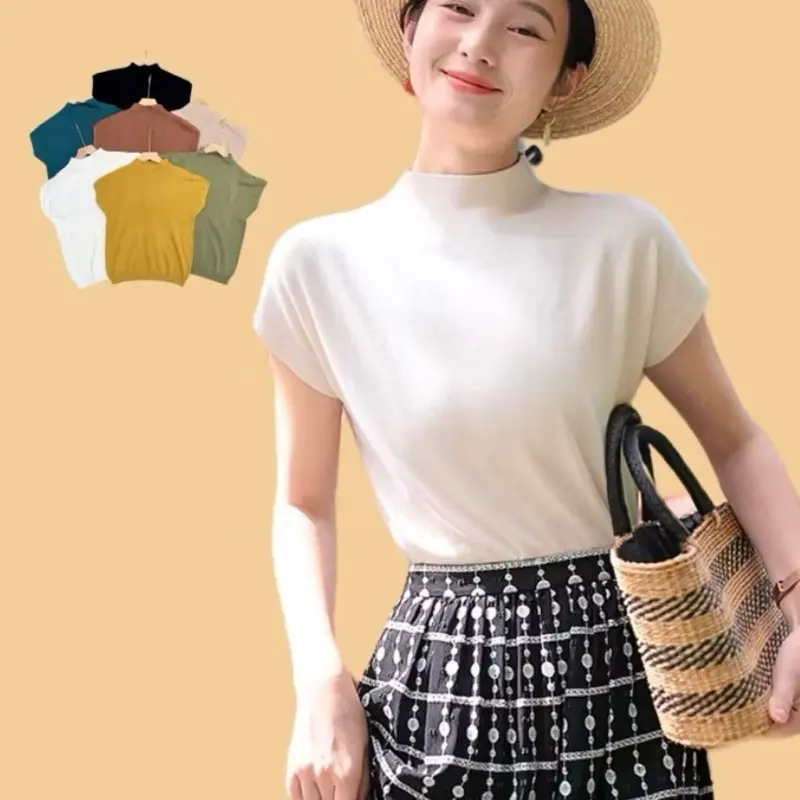 Áo len tay hến cho chị em mix sơ mi hay áo kiểu đều đẹp.