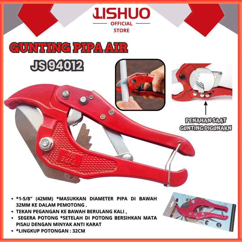 JISHUO VINYL PIPE CUTTER / GUNTING PIPA GAGANG PVC MERAH HAN - Shop ...