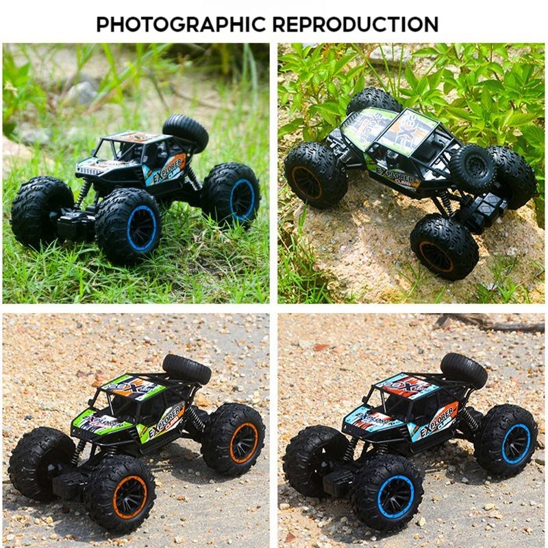 Product Introduction of Super Large Remote Control Off-Road Vehicle Four-Wheel Drive Climbing Car Charging High-Speed Car Children Boy Toy Drift Racing Plastic Electronic 14