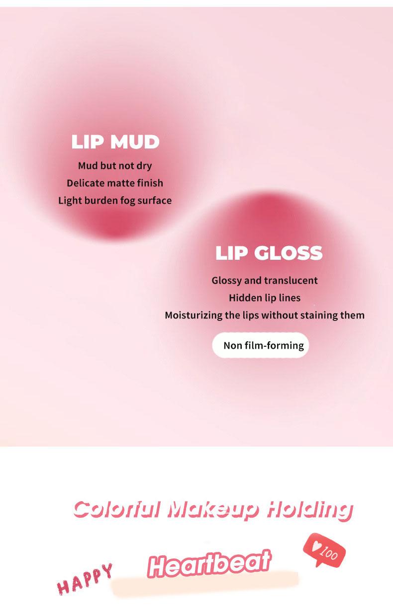Product Introduction of Son Bóng Hai Đầu, Shaqinuo Youth Time, Lớp Hoàn Thiện Lì Dưỡng Ẩm, Môi Nước, Son Môi Làm Trắng, Không Dễ Dán, Thích Hợp Cho Bùn Môi Women Nữ Cosmetic Trang Điểm Mỹ Phẩm 1