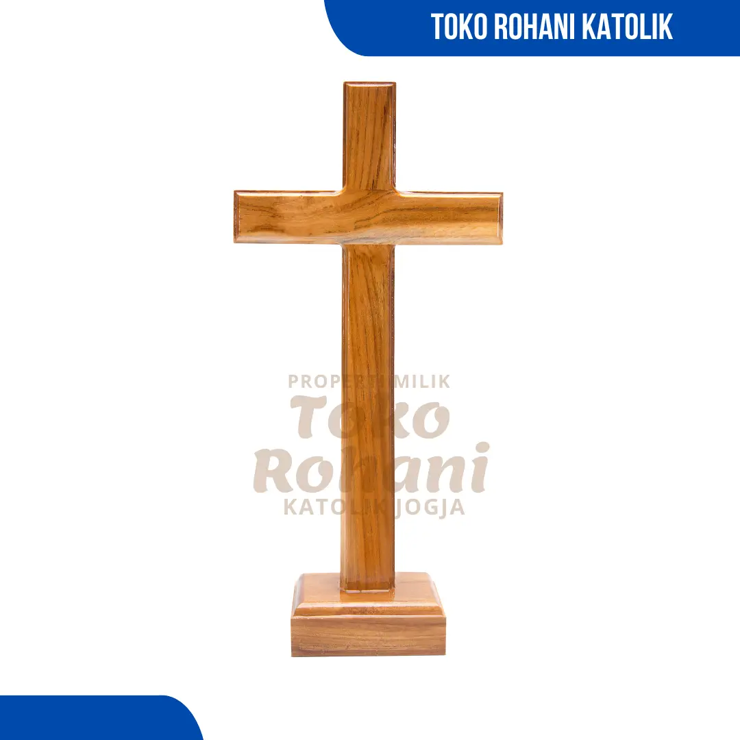 SALIB DUDUK KRISTEN / SALIB KRISTEN / SALIB KAYU