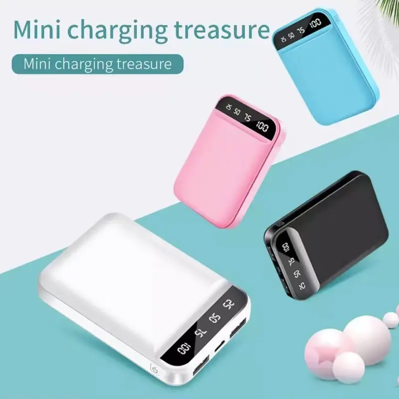 WANKEI LENTIVEN Powerbank 20000 mAh Cute Mini Kartun Screen Digital Display 1