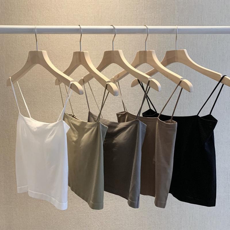 Product Introduction of Popular/Style Seamless Camisole Oil Painting/Girl 1806 Long Vest Sexy Sports Solid Color Bra One Piece Underwear Women Womenswear Tops 0
