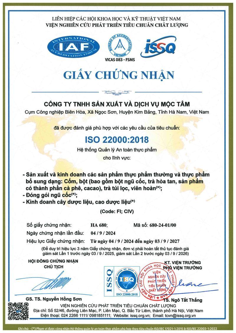 Product Introduction of Trà Túi Lọc Ba Kích Cuong Nam Dương Mộc Tâm - Hộp 30 Túi Lọc x 3g - Chè, Tea 2
