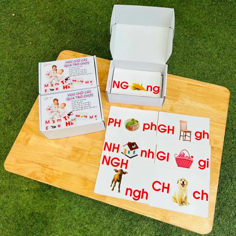 Bộ học liệu Học chữ cái qua trò chơi 3