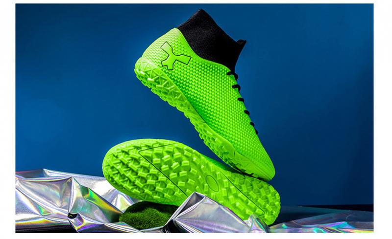 Product Introduction of In Stock Professional Soccer Shoes Teenagers Race Shoes Green Field Combat Boots Men's and Women's Football Boots 47 Soccer Shoes Boys and Girls Teenagers Students TF Broken Nail AG Long Nail Artificial Flat Leather Foot Training Transport 13