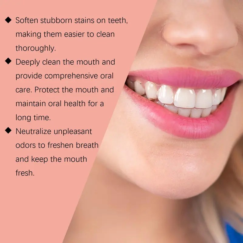 Oral Toothpaste, 1 Box Gentle Cleaning Toothpaste, Oral Care Toothpaste for Adults, Toothpaste for Daily Use, Toothpaste for Home & Travel 7