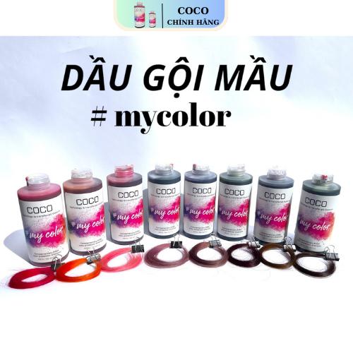 DẦU GỘI BÙ MÀU COCO dành cho tóc nhuộm và tóc tẩy giữ màu tóc lâu phai.