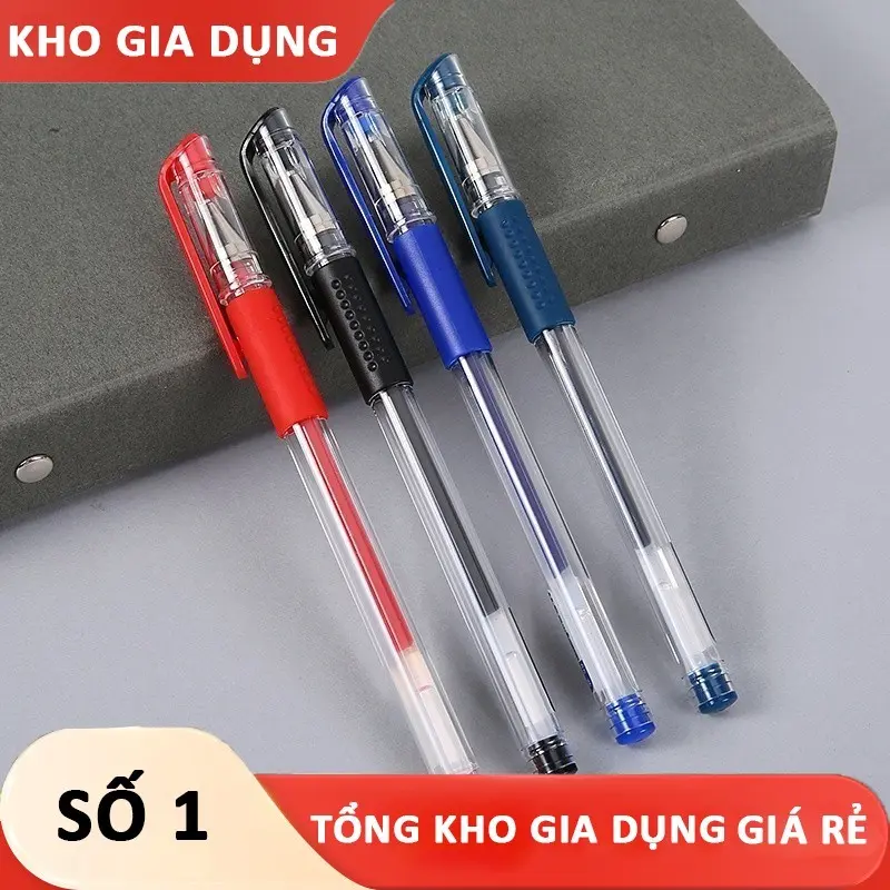 Bút Bi nước ngòi to Pen Văn phòng Bút Gel Văn phòng phẩm Sinh viên Bút chữ ký gốc nước - Gia Dụng Giá Rẻ