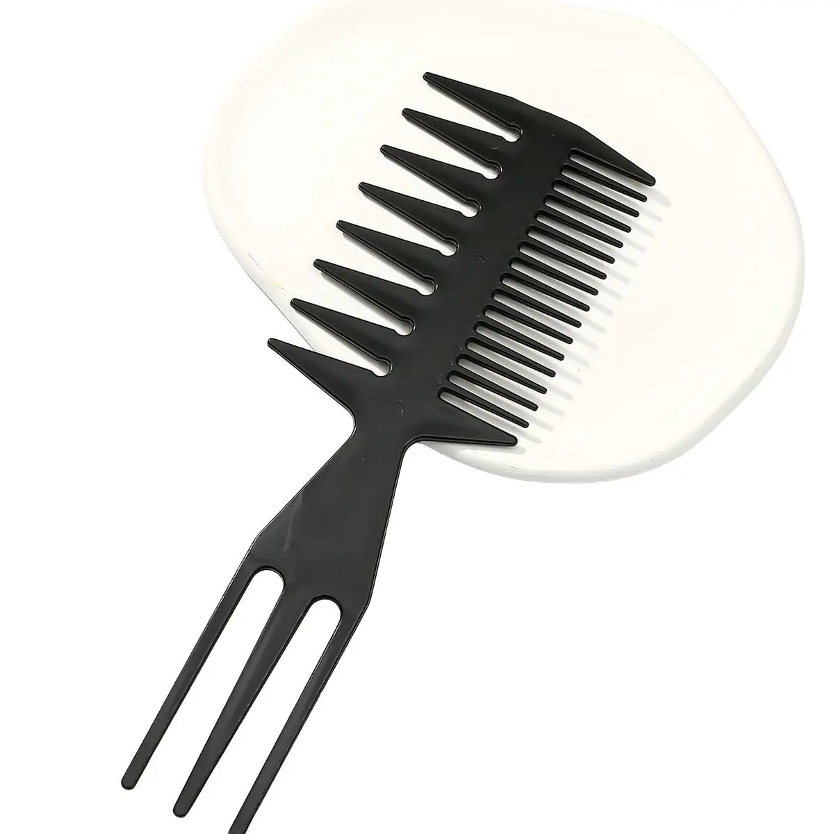 3 in 1 Wide Tooth Comb, Professional Double-head Styling Comb, Hairdressing Brush for Salon & Home Use, Hair Styling Tools for Women and Men, Christmas Gift, Trending Beauty Products