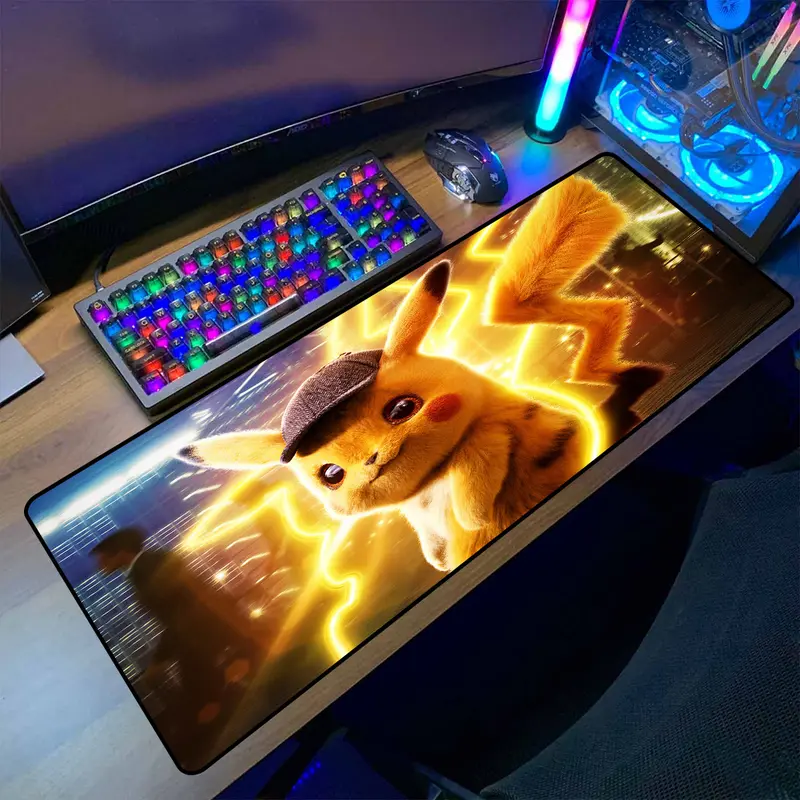 Lót chuột anime phím tắt văn phòng cỡ lớn 90x40 80x30 pad chuột anime siêu đẹp bền bảo hành 1 năm mã LC3 8