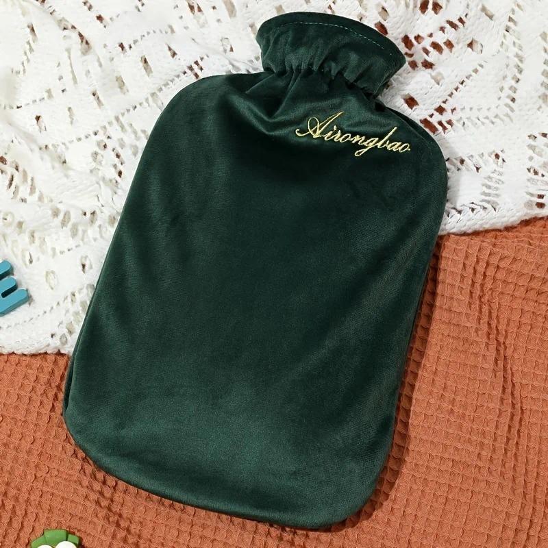 Product Introduction of 1pc 1000/2000ml Water Injection PVC Hot Water Bag, Simple and Fashionable Explosion-proof Flushing Warm Water Bag Bottles Cup 8