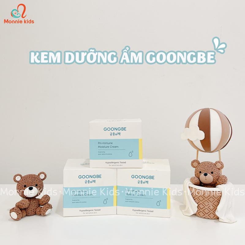  Kem dưỡng da cho bé Goongbe nội địa Hàn kem cấp ẩm cho da của trẻ - Monnie Kids 