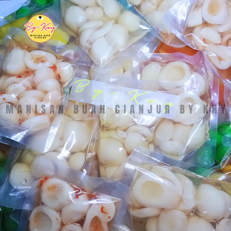 MANISAN BUAH SALAK BALI KEMASAN 250 GRAM ASINAN PEDAS ASINAN PEDAS MANISAN BUAH CIANJUR Gula Mangga Nanas Tomat 5