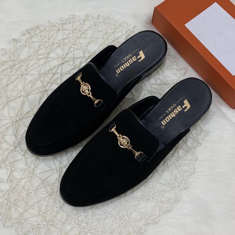 (VIDEO ) Giày sục nỉ nam phối xích ong ngang - BHNT Shop 4