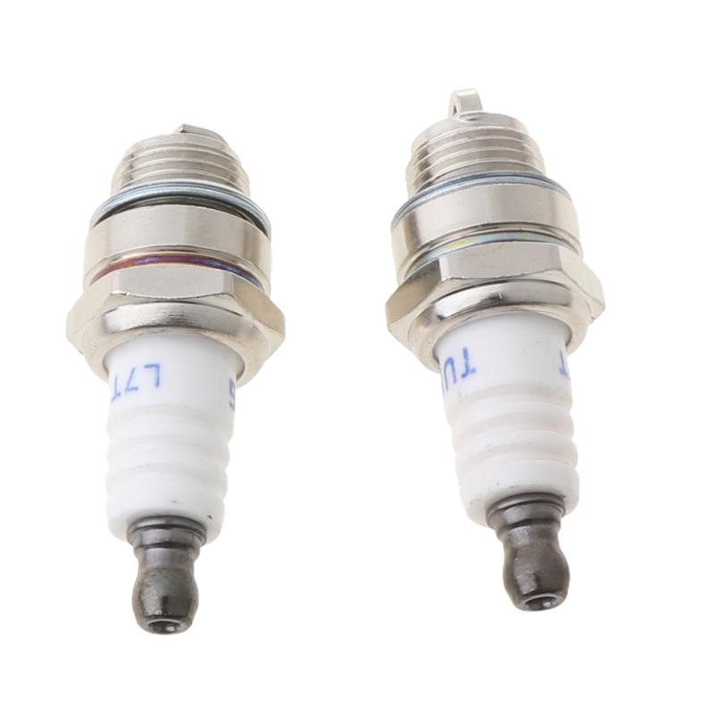 2 Pieces 25cc Chainsaw-Brush Spark Plugs Fit for 365 Trimmer 1