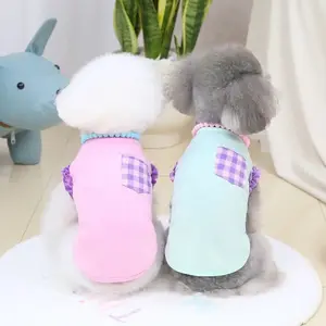 PET TREE • Ruffle top anjing kucing baju adem premium melar stretch