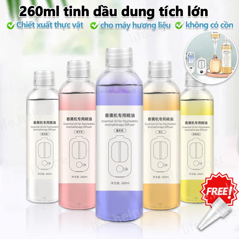 ✅Máy xông tinh dầu tự động Chất lỏng bổ sung260ML thích hợp cho bếp thơm, nến thơm, làm mát không khí