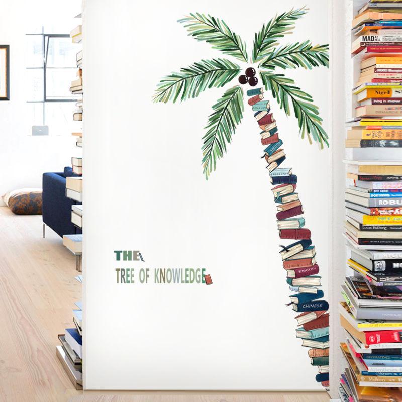 Product Introduction of Large Tree Wallpaper Stickers/Living Room Bedroom/Study Dormitory/Decoration Decorative Ornaments 0