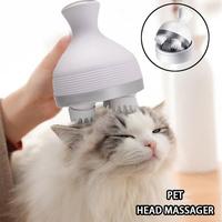 Gambar Vinnatsu Pet Charging Cat Massager Pijat Kepala 3D Kucing Putar Otomatis Listrik Tahan Air - Putih dari Vinnatsu MALL2 Kab. Tangerang 3 Tokopedia