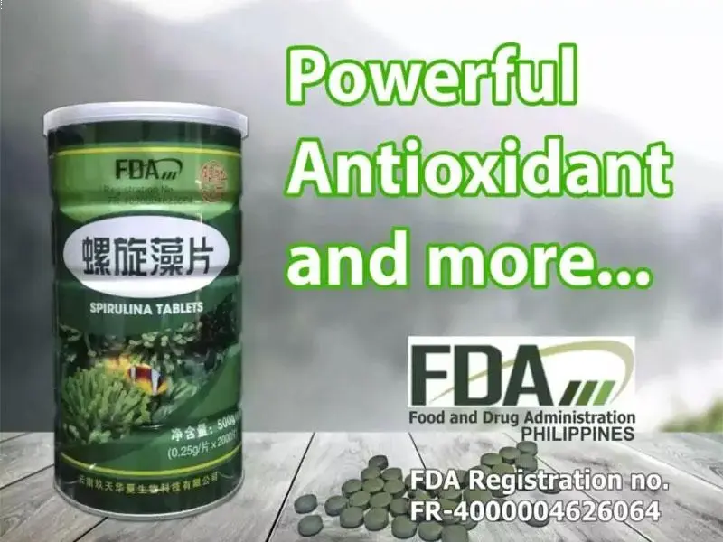 SPIRULINA (2000 Tablets）Healthcare Dietary