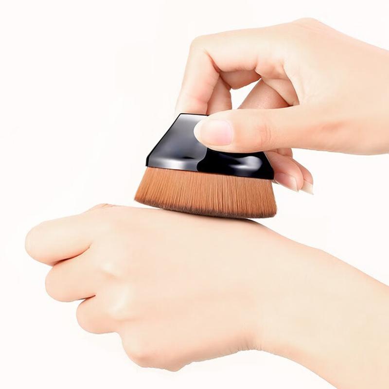 Product Introduction of 1 PCS Foundation Makeup Brushes Petal-Shaped Flat Top Kabuki Brush For  Liquid Cream Or   Cosmetics Tool 9