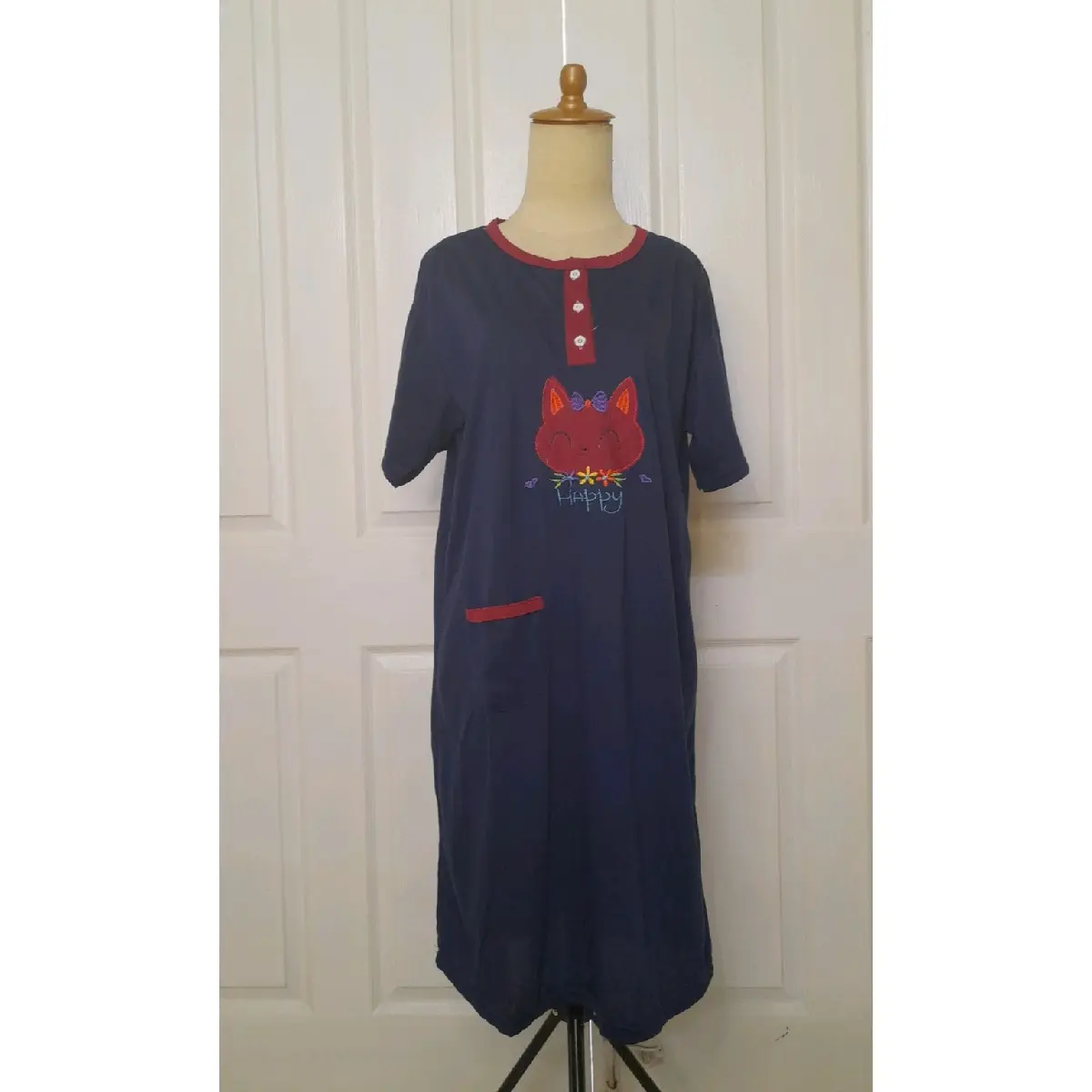 Daster/Dress Kaos Karakter Kucing