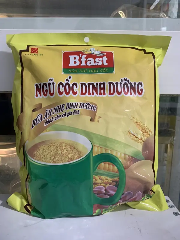 Combo 3 bịt Ngũ Cốc Dinh Dưỡng B’fast( 20 gói x 25gram) Hạt Ngũ Cốc Thức Ăn Granola Food 3