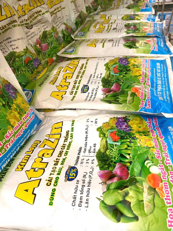 Gói 1kg phân bón hữu cơ khoáng Atrazin cải tạo đất cho cây trồng 5