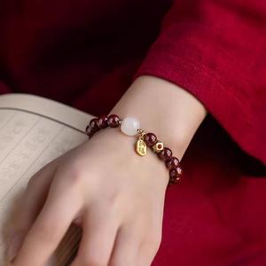 Gelang Tangan Zisha, Jenama Fu, Pasir Emas Ungu, Rekaan Teratai, Dua Kehidupan, Cinta, Gelang Tahun Zodiak Bangles Bracelets Jewelry