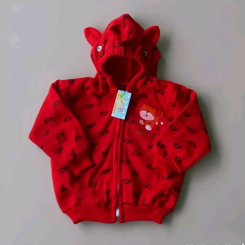 Jaket Bayi Lucu - Jaket Motif Cat - Jaket Bayi Estimasi Usia 3 - 12 bulan 4