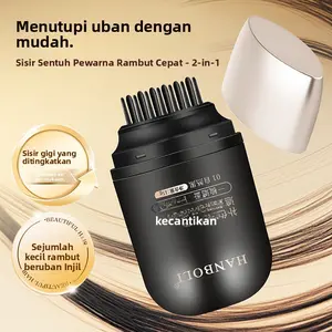 Pena Sentuh Warna Tidak Pudar Sekali Pakai Stik Warna Ekstrak Tanaman Alat Ajaib Penutup Rambut Putih