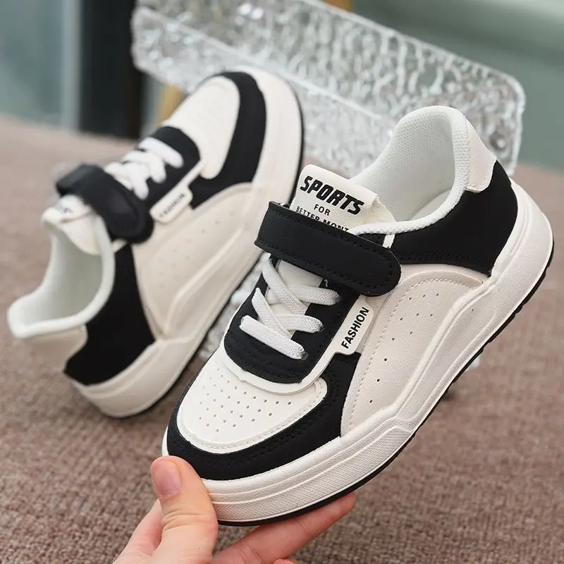Children's board shoes 2025 Spring and Autumn new style children's shoes, girls' sports shoes, trendy boys' shoes