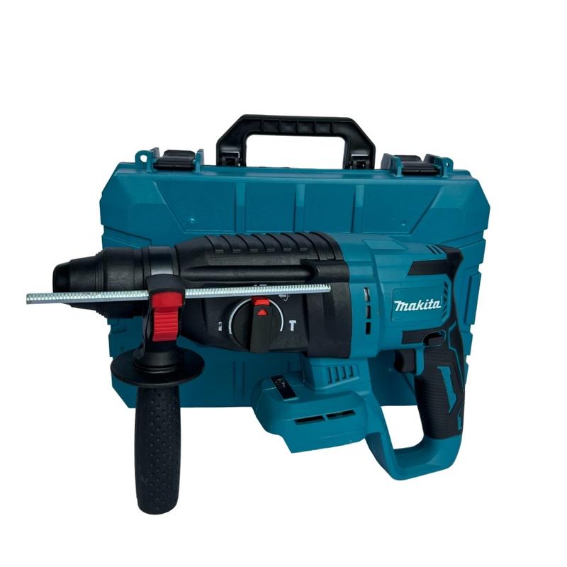  Makita Thân Máy Khoan Bê Tông Pin - Động Cơ Không Chổi Than - 3 Chức Năng - Chuyên Công Trình - Khoan Búa & Đục - Tiết Kiệm Điện Năng - Tốc Độ 0-1800v p 