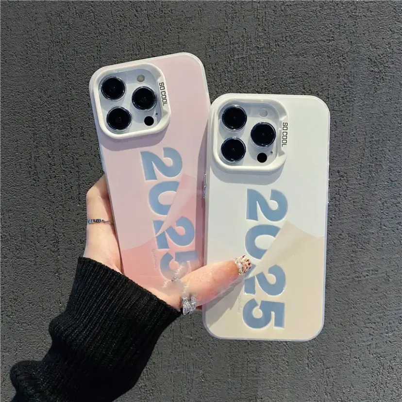 Ốp Điện Thoại, Tương Thích Với iPhone 11, 7 / 8 Plus / Xr / 12 / 13 / 14 / 15 / 16 Và Pro Max, Thiết Kế Đơn Giản, Cá Nhân Hóa, Nhẹ, Không Thấm Nước, Chống Sốc, Ốp Di Động, Ốp Bảo Vệ Điện Thoại Handphone, Bao Gồm Phụ Kiện,Mẫu kỹ thuật số 2025,năm mới