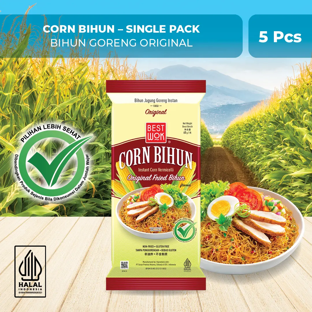 Best Wok Bihun Goreng Instant Original 5 pcs