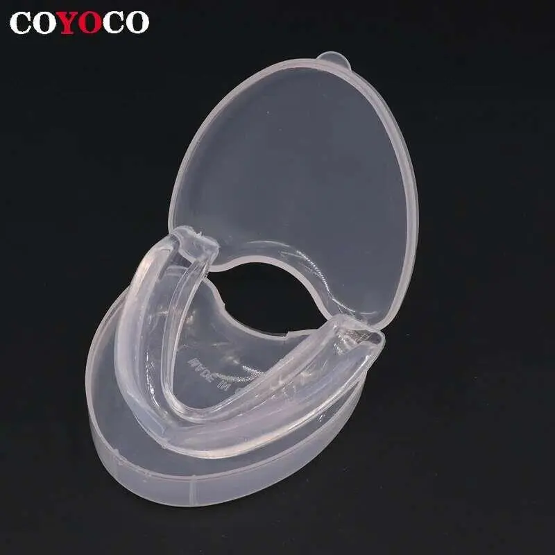 Bảo vệ răng thể thao, COYOCO, được làm bằng silicone, bảo vệ miệng, chống mài mòn, định hình miễn phí, thích hợp cho Taekwondo, Karate, Bó răng bóng bầu dục