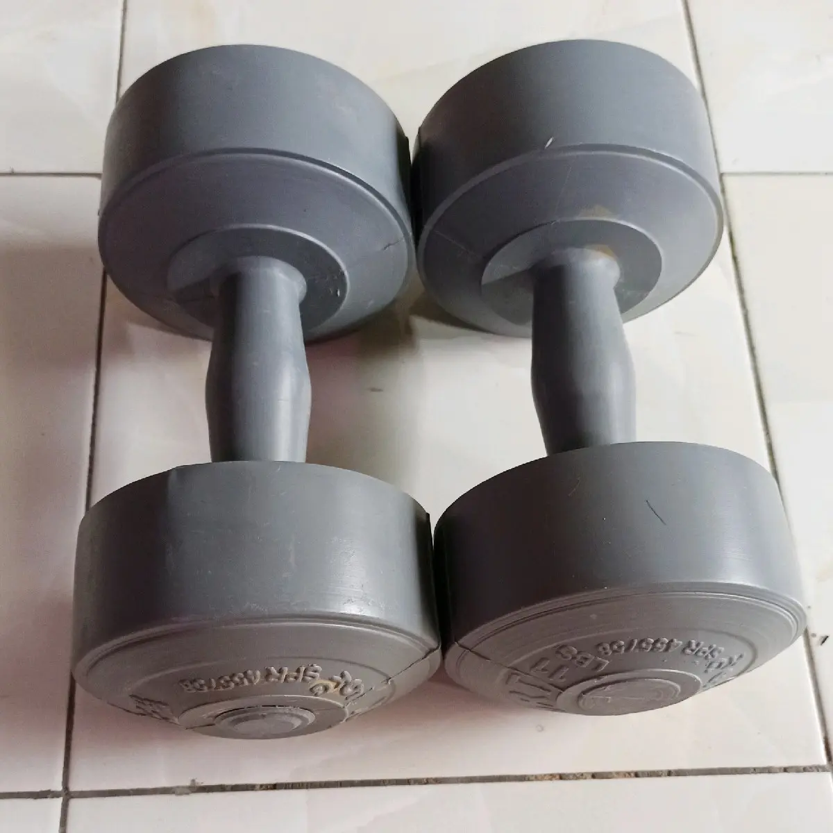 Barbel Dumbel Plastik 5kg - Alat Latihan Otot, Harga Satuan