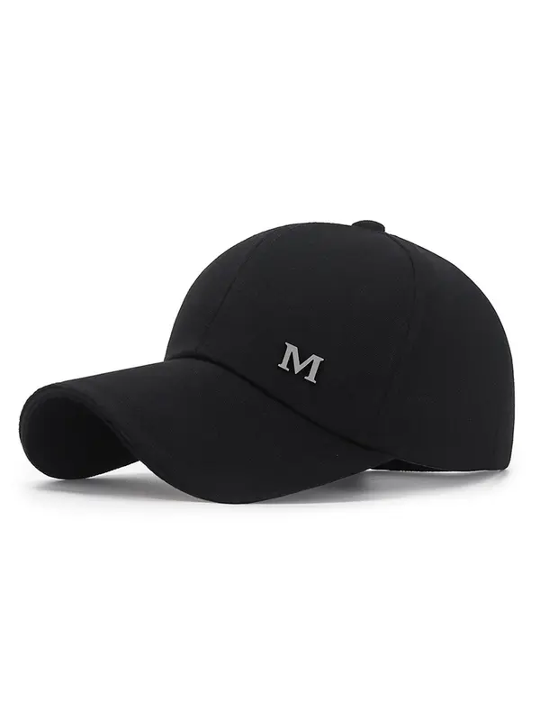 Unisex Casual Trendy Letter Decor Baseball Cap, Street Style Sportive Baseball Cap, Fashion Hat for Men & Women for All Season 4