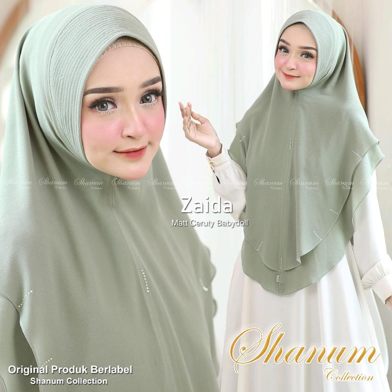 Khimar Hijab Syar'i Ceruty Premium Babydoll ZAIDA 3