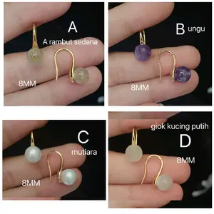 anting lapis emas awet terlaris Gold Earrings