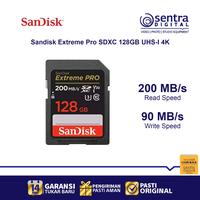 Gambar Sandisk Extreme Pro SDXC 128GB UHS-I 4K 200MB/S Original dari Sentra Digital Kota Surabaya 1 Tokopedia