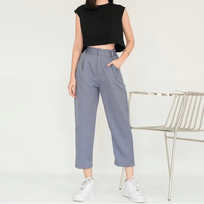 QEMMA ANKLE STRAIGHT PANTS (WP022) 1