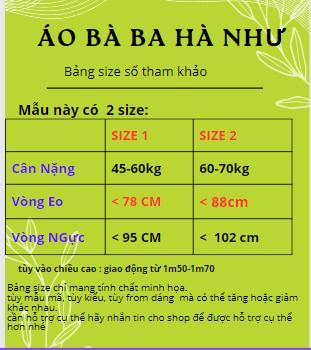 Product Introduction of (Mã 228) Bà Ba Cổ Tròn Tay Phồng túi tiền , Phối Quần Lụa Mago Mềm Mịn có Túi 2 bên, đồ lam đi chùa Nữ Top Women Nhung Kem Hồng Áo Thun Xanh Dương Voi 17