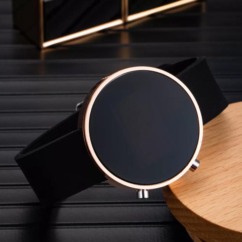 Đồng Hồ Kỹ Thuật Số LED Cho Nam, Đồng Hồ Thể Thao Quân Đội, Không Thấm Nước, Silicon, Đồng Hồ Điện Tử, Thời Trang 1