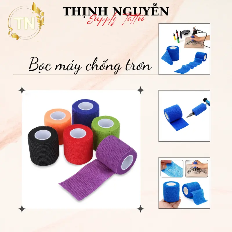 Cuộn vải bọc máy phun chống bẩn, chống trơn trượt 0