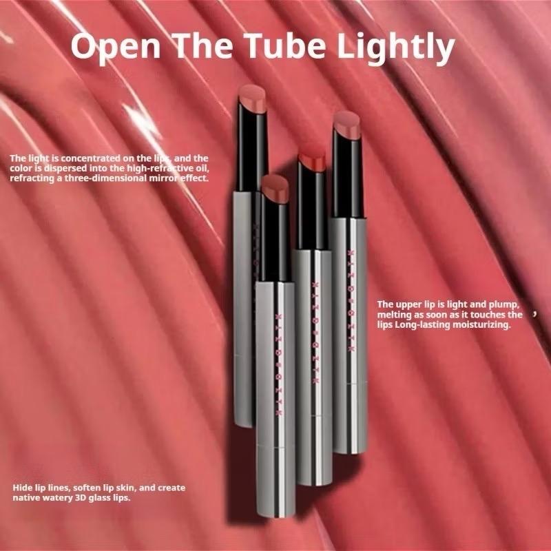  Son Môi Dưỡng Ẩm AZTK Lip Jelly Mirror Xuân Hè - Che Giấu Đường Viền Môi - Women Nữ Cosmetic Mỹ Phẩm Trang Điểm 