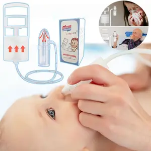 Baby Nasal Aspirator Hand Pump Pembersih Hidung Bayi Karakter Model Selang Alat Penyedot Ingus Bayi Manual / penghilang noda hidung
